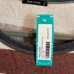 Pink Clover  Multicolor Striped Short Sleeve Tee Photo 5