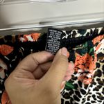 Justify  Animal Print Strapless Maxi Dress Sz M Photo 4