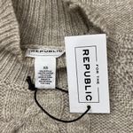 FOR THE REPUBLIC Beige Chunky Turtleneck  Sweater. Size XS. NWT Photo 4