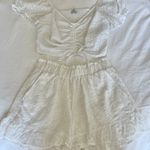 Hollister Matching set - white lace top (M) and shorts (S) Photo 0