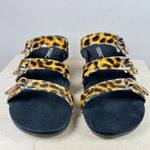 Vionic Women's Park DWYN Slide Tan Leopard Wedge Size 9 Comfort Lightweight Photo 1