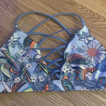 Victoria's Secret Victoria Sport Floral Sports Bra Size Large Photo 0