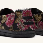 Toms Alaprgata Leather Wrap : Black Metallic Floral Brocade W8 Photo 10