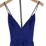 NBD Suki Mini Dress in Deep Cobalt Strappy Back size Small Fit & Flare Photo 2
