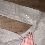 Giorgio Armani emporio armani cardigan Woman’s tie front sequin linen blouse cardigan $800 glam Photo 8