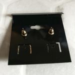 Formal Prom Teardrop Emerald Green Pave Statement Earrings Gold Photo 2