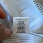 Women's Blue Striped Button Down Shirt with Yellow Accents Lemon Design Size XL Photo 8