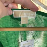 Michael Kors Green Cowl Neck Sleeveless Blouse Size Medium Photo 1