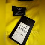 City Chic New CCX Logo Crop Hot Shot Unlined Bra Citrus Yellow XL/22 Photo 3