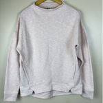 Duluth Women’s Pink Mock Neck Pullover Sweatshirt XS Kangaroo Pocket Cozy Photo 0