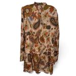 Marie Oliver  dress in multi paisley silk blew dry clean only fall bohemian M Photo 1