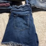 Maurice's  Medium Blue Frayed Jean Shorts Photo 2