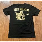 True Religion black gold big Buddha tshirt medium Photo 8