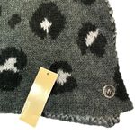 Michael Kors NWT Gray Animal Print Scarf Photo 3
