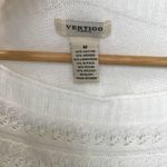 Vertigo Paris Angora Sweater White Buttons Medium Photo 3