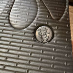 Peace Dog Tie Dye Flip Flops 41/42 EU (Approx Size 10) Hippie Boho Festival Green Photo 4