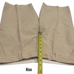Vertigo Paris  Tan and White Textured Bermuda Summer Shorts Women’s Size 8 Photo 10