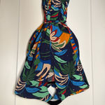 Olivaceous  Multicolor Patterned Mini‎ Dress - Small Photo 2