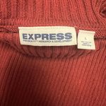 EXPRESS Vintage  Women's Cowl Neck Sweater - Deep Red Photo 6