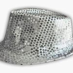 Sliver jazz hat birthday party sequin hat Photo 0