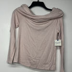 Arizona Jean Co Women's Long Sleeve Light Pink Top Size Large Soft Casual Shirt Photo 0