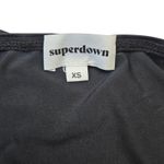 superdown  Black Tube Top Bandana Halter Handkerchief‎ Top Festival Rave Party XS Photo 2
