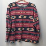 Vintage Nuovo Aztec Long Sleeve Crew size Med Photo 2