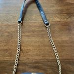 Emma Fox Crossbody Bag Purse Black & White Leather with Chain Strap Photo 4