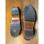 Frye  Leather Clog Women 6 Boho Hippie Lagenlook Cottage Fringe Grunge Weathered Photo 4