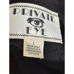 Vintage 90s Tapestry Vest Bold Floral Jacquard Adjustable Back Large Waistcoat Black Photo 8