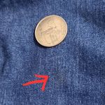 American Bazi Cropped Denim Jacket Size 1X NWT Scrunched Sleeve Jean Jacket Photo 8