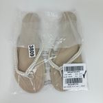 J.Crew  Pearl Easy Summer Flip Flops Dusty Ivory Beach Vacation Womens US 10 NEW Photo 7