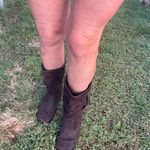 Airwalk Vintage Air-walk Suede Calf Western Boots Sz 7.5 W Photo 1
