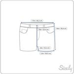 Apt. 9  Denim Shorts Distressed‎ Cuffed Hem Casual Everyday Blue Jean Shorts Photo 3