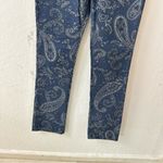 We Wore What  The Icon Jean Night Sky Paisley Navy Blue Size 24 Photo 5