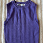 ZARA  Lavender Knit Top Photo 0