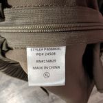 White Birch  Olive Green Faux Wrap Skirt XL | Minimalist Chic Capsule Basic Boho Photo 4