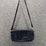 Vintage Shoulder Bag Med Stone Mountain Dark Brown Leather Minimalist‎ Soft 90s Brown Photo 9