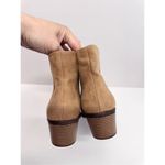 BP Western Boots Size 9.5 Tan in Beige Sand Block Heel Ankle Booties Photo 9