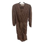 Bishop and Young Women Long Sleeve V-Neck Faux Wrap Dress Small Photo 2