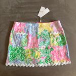 Lilly Pulitzer NWT Gardner mini skort Multi Bright Delight Patch size 10 Photo 1