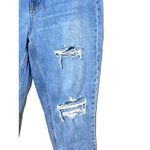 Aeropostale Slim & Thick Curvy Mom Jeans Womens 6 Distressed Ripped Grunge Punk Photo 4