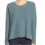 Madewell  Landmark Textured Sweater with Side Zippers Moss Green Size Small Photo 1