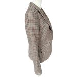 Charter Club long sleeve collared button down fully lined houndstooth blazer 4 Photo 2