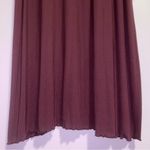 Lane Bryant NEW 26/28 Midi Dress Red Long Sleeve Ribbed High Neck Photo 3