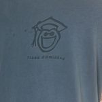 Life is Good Tee Graduate Short Sleeve Shirt Blue Cotton Womens Men Small Photo 6