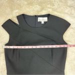 Hugo Boss Boss Asymmetrical Shoulder Little Black Knee Length Dress, 6 Photo 2