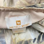 Vintage Women Med Midi Skirt Paisley Fairycore Garden Fairy Lined Goblincore Green Photo 6