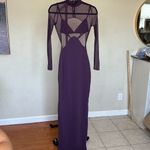 House Of CB ‎ 'Safiya' Black Grape Maxi Dress NWOT size XS A-C Photo 6
