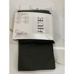 Hue  Opaque Footless Tights Women Size 1/S-M Control Top Verbena Dark Green New Photo 2